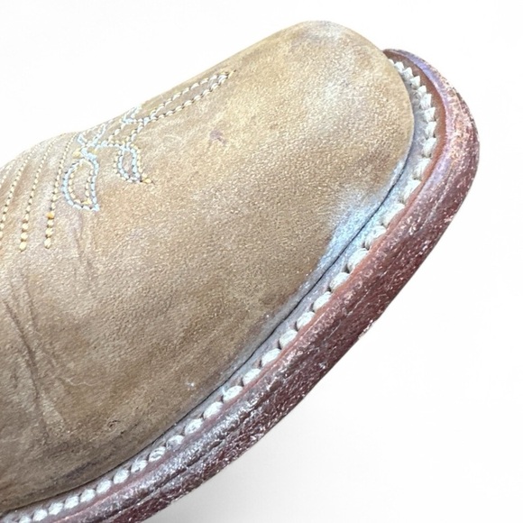 Reyme Western Leather Cowgirl Boots Size 7 - Picture 3 of 9